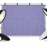 Dark Purple Backdrop 7x5ft Rustic Farmhouse Solid Color Photography Backdrop Fabric Photoshoot Background Polyester Tapestry Banner for Birthday Baby Shower Decoration Party Video Photo Studio Props