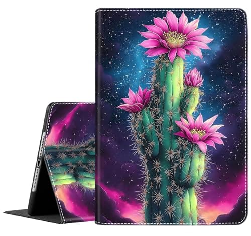 Case for New iPad (A16) 11th Generation 11 Inch 2025, for iPad 10th Generation 10.9" 2022, Multi-Angle Smart Stand Cover Auto Sleep/Wake, Cactus