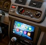 Car Stereo for 2001 2002-2004 Nissan Frontier, 7 Inch Touch Screen, Wireless CarPlay & Android Auto, Bluetooth, GPS, WiFi, HiFi, FM, SWC, Mic, Backup Camera
