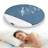 Vitomas New Sleep White Noise Machine with Smart Bluetooth 5.4 Pillow Speaker with Up to 48H Playtime & 3 Timers with Stereo Bass Private Sleep Headphones-Blue