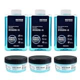 HVOENQO Compatible with Philips S7735/S8850/S7832/S9935/S9936, CC13 Electric Razor Cleaning Liquid, 300MLX3, 170MLX3, Lubricates Blades, Removes Odors