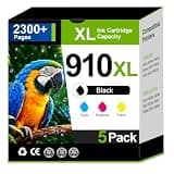 MOLIMER 910XL Ink Cartridges Replacement for HP Printers (5 Pack)
