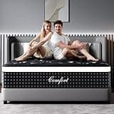 Queen Mattress,12 Inch Queen Size Mattress,Deep Sleep-Memory Foam Hybrid Mattresses for Back Pain Relief,Queen Size Matress in a Box,Pressure Relief & Motion Isolation,Medium Firm,80" x 60"