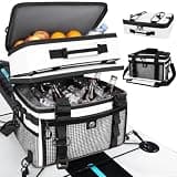 YVLEEN Paddle Board Cooler, 2-in-1 Double Layer Detachable SUP Deck Bag, Waterproof Paddleboard Cooler Bag Stand Up Paddle Board Accessories for Inflatable SUP, Kayak, Boat & Beach
