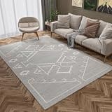 sunbiaouk Heated Floor Mats, Electric Heated Rug, Indoor Floor Heater, Foot Warmers Under Desk for Living Room, Bedroom, Study Room, Playroom