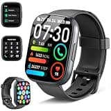 Cillso Smart Watch Fits for Android and iPhone, HD Smartwatch for Men Women with Answer/Bluetooth Call, Message, 110+ Sports, IP68 Waterproof