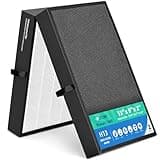 7400 Replacement Filter Compatible with Blueair 7400, 7470i and 7410i Air Purifiers,H13 Grade HEPA & Activated Carbon Media for Wildfire Smoke, Pet Dander and Household Odors 2-Pack