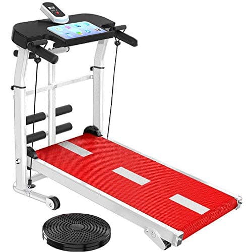 RJYYYDS Treadmills, Home Folding Mechanical Treadmill LED Display Multi-Function Shock Absorption Mute Treadmill Walking Machine Walking Machine Fitness Equipment