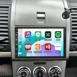 7 Inch Android 13 Car Stereo for Nissan Sentra 2007-2012, Double Din Radio with Wireless CarPlay & Android Auto, 2GB+32GB, GPS Navigation, Bluetooth, WiFi, SWC, Backup Camera