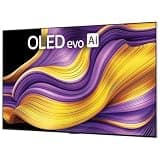 OLED65G5WUA OLED evo 4K UHD AI Smart TV, 65-Inch, with Wall Mount, Gallery-Style Design