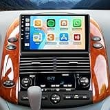 Car Radio for Toyota Sienna 2004 2005 2006 2007 2008 2009 2010 with Wireless Carplay Android Auto Bluetooth Touch Screen Stereo with GPS WiFi FM Bluetooth AHD Backup Camera