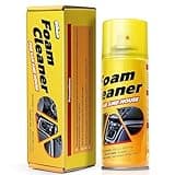 Gihen Multi-Purpose Foam Cleaner Spray for Auto Interior & Household Surfaces, All-Round Dirt Remover for Car Seats Dashboard Couch Fabric, 300ml