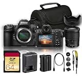 Nikon Z8 Mirrorless Camera with NIKKOR Z 24-70mm f/4 S Lens Bundle, 45.7MP Full Frame Professional Digital Camera, 8K Video, EXPEED 7, 493-Point AF + Camera Bag + 64GB UHS-II Memory Card