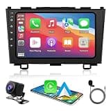 Car Stereo for Honda CRV 2007-2011, 9" Touch Screen MP5 Player with Apple CarPlay, Android Auto, Bluetooth, Backup Camera, Dual USB Input