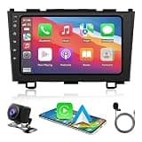 Car Stereo for Honda CRV 2007-2011, 9" Touch Screen MP5 Player with Apple CarPlay, Android Auto, Bluetooth, Backup Camera, Dual USB Input