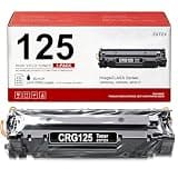 ZXTZX 125 Black Toner Cartridge High Yield Compatible 125 Toner Cartridges Replacement for Canon 125 Toner Cartridge for imageCLASS LBP6030w LBP6000 MF3010 Printer, 1-Pack