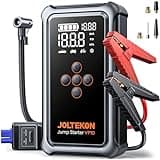 Car Battery Jump Starter with Air Compressor 6000A 150PSI, Car Jumper Starter Portable (All Gas/10L Diesel), Jump Box Car Battery with Auto-Shutoff Tire Inflator, Jumper Cables and Light