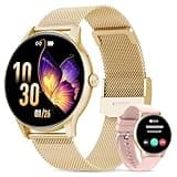 taopodo Smart Watches for Women, 1.39" HD Health Fitness Tracker with Bluetooth Calling (Answer/Make Calls), 120+ Sports Modes, Timer, IP68 Waterproof Watch for Android/iPhone