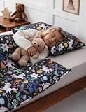 YnM Weighted Blanket Twin(48"x72" 15lbs) Washable Soft Heavy Blanket Throw for All-Season Weighted Blanket for Sleeping,Throw Size Breathable Blanket with Premium Glass Bead(Unicorn)