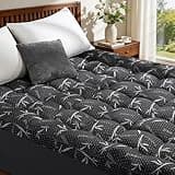 4 Inch Memory Foam Mattress Topper King Size - Extra Thick 2000 GSM Pillow Top Mattress Topper Body-Contouring Support for Back Pain,Breathable Cover with 6"-18" Deep Pocket (Black,78"x80")