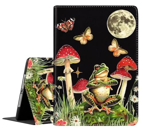 Case for Samsung Galaxy Tab S9 11 Inch 2023 Relase SM-X710/X716B/X718U, Multi-Angle Stand Smart Protective Cover, Shockproof Case Auto Sleep/Wake,Vintage Mushroom