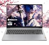 Ranvax Upgraded Business Laptop Compatible with Lenovo IdeaPad Slim 3i 15.6" FHD- Intel Core i3-N305 Beat i7-10510U, 8GB RAM, 128GB Storage, College Student Business Laptop Win 11 S, 3.4lbs Light