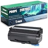 POOPE Compatible for Lexmark 24B7002 Toner Cartridge M1342 XM1342 XM3142 Printers, Replacement (1 Pack Black)
