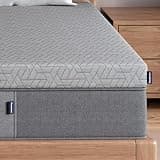 Sleepmax Extra Firm Mattress Topper 4 Inch Queen Size - High-Density Memory Foam Bed Topper Pressure Relief - Enhanced Support with Premium Cover - No Odor, CertiPUR-US Certified