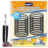 KEEPOW Vacuum Belt, 20 Pack Round Vacuum Belts Replacement Vacuum Parts Compatible with Sanitaire Eureka Vacuum Cleaner, 66100 SC679 C2094 Belt, Part Number 30563B, 30563A