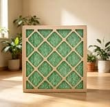 4-Pack 16" x 20" x 1" Nested Fiberglass Panel Air Filter, MERV 1, UL Class 2 Rated, Spun Glass Media, HVAC Furnace AC Filter, 30 Days Effective, Energy Saving Durable Air Filter
