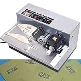 Qiokoith Solid Dry Ink Wheel Coding Machine, Marking Machine for Product Date Coder Marker, Automatic Ink Batch Coding Machine, for Cartons Label
