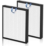 Vital 200S Replacement Filter for LEVOIT Vital 200S and Vital 200S-P Air Purifier, 3-in-1 High-Efficiency Activated Carbon Filter, Vital 200S-RF, 2 Pack in White, For Home Office Livingroom Bedroom