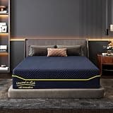 Queen Size Mattress,12 Inch Cooling Memory Foam Mattress in a Box with Green Tea Gel Charcoal,Breathable Bed Mattresses,Medium Firm Matress,Fiberglass Free,CertiPUR-US & OEKO-TEX (Blue B, 12'' Queen)