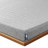 BedStory 3 Inch King Size Extra Firm Mattress Topper, Quiet Luxury Memory Foam Pad for Pain Relief, Bamboo Charcoal & Green Tea Infusion, Skin-Friendly, CertiPUR-US Certified