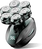 Head Shavers for Bald Men: ๐๐ ๐
๐ฅ๐จ๐๐ญ๐ข๐ง๐ Electric Razor with Magnetic Removable Head, IPX7 Waterproof Shaver, LED Display & Type-C Fast Charging ๐๐จ๐ซ ๐
๐๐ญ๐ก๐๐ซ'๐ฌ ๐๐๐ฒ (Mint Green)