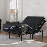 Dyonery Twin XL Adjustable Bed Frame with Mattress, 14 inch Medium Copper-Gel Memory Foam Mattress, Head & Foot Incline, 750lbs Lift Capacity, Wireless Remote, 5 Minutes Tools-Free Assembly
