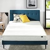 2 6 Inch Foam and Spring RV Mattress, Short Queen Size for RVs, Campers & Trailers, Mattress in A Box, White
