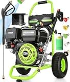 4200PSI Gas Pressure Washerw/ 25ft Hose&5 Nozzles
