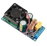 Phefop Mono Channel Digital Amplifier Board 500W IRS2092S Class D HiFi Power Amp with Short Circuit DC Bias and Over Temperature Protection for 4-8 Ohm Speaker