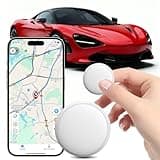 GPS Tracker for Vehicles and Cars,Magnetic GPS Tracker for Car,Real-Time Location Tracking Device,No Subscription,No Monthly Fee,Waterproof Tracker for Kids, Pets and Dogs(GF13)