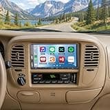 2+32G Car Radio for Ford Expedition 1998-2002 with Wireless Carplay/Android Auto, 7" Touchscreen Radio for Expedition Built-in DSP EQ/GPS/WiFi/Bluetooth/FM/RDS/SWC/HD Backup Camera