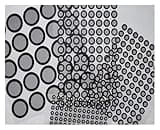 3D Scanning Markers/Dots/Stickers, Reflective Film Marking Point for 3D Scaning and Optical Tracking for Complex Details(Inner 22 Outer 30mm(500))
