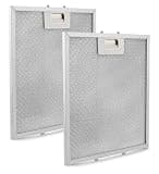 13.56 in. x 13.69 in. Aluminum Mesh Grease Filter for Winflo Range Hood with Stainless Steel Frame, 2-Pack