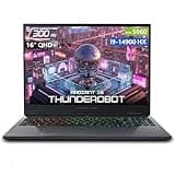 Thunderobot Radiant 16 i9 5060 2.5K 300Hz Gaming Laptop, NVIDIA GeForce RTX 5060, Core i9-14900HX, 16" QHD+ 300Hz Display, 32GB DDR5, 1TB SSD, RGB Backlit Keyboard, Wi-Fi 6, Win 11 Home, Black