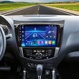 Car Stereo Radio for Nissan Navara NP300 2015-2019, 9" Touchscreen Android 15 Car Radio Stereo Head Unit Dash Kit with Wireless CarPlay Android Auto GPS Navi SWC FM DSP WiFi Bluetooth Camera Mic