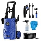 Pressure Washer, 4200 PSI 2.6 GPM Power Washer with 23FT Hose, Foam Cannon, Portable Pressure Washers Ideal for Driveway, Patio, Deck, Fence and Car Wash Home Cleaning