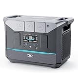 Portable Power Station 1800W (3000W Surge), 1382.4Wh LiFePO4 Battery Backup, 1.3Hr Fast Charging, 15ms UPS, Solar Generator for Home Backup, Camping, RV & Off-Grid Living (Solar Optional)