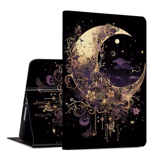 Case for Samsung Galaxy Tab S11 (2025) 11 inch Slim PU Leather Multi-Angle Viewing Flip Folio Smart Stand Cover with Auto Wake/Sleep for Samsung Tab S11 5G SM-X730/SM-X736B, Art Moon