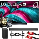LG 55 Inch C5 Series OLED evo 4K UHD webOS TV (2025) OLED55C5PUA Bundle with S70TY Soundbar, 26 Month Protection Pack, Deco TV Wall Mount, 2X HDMI Cable and Deco Gear Home Theater Beginner's Guide