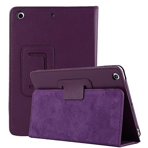 Generic Slim Folding Folio Stand Case for Lenovo Tab M10 Plus 3rd Gen (TB-125FU/128FU/128XU) 10.6 inch, Lightweight Magnetic Closure PU Leather Flip Shockproof Auto Wake/Sleep Smart Cover Purple